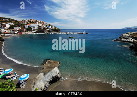 Badestrand, Bali, Präfektur Rethymno, Kreta, Griechenland Stockfoto