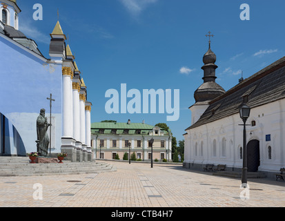 Gebiet von Erzengel Michael-Kathedrale in Kiew Stockfoto