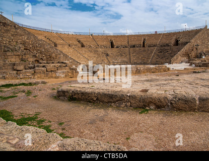 Caesarea antike Theater im Norden Israels Stockfoto