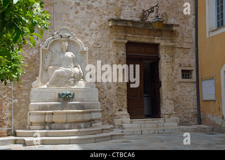 Hotel de Ville (Rathaus), Grasse, Côte d ' Azur, Alpes-Maritimes, Provence-Alpes-Côte d ' Azur, Frankreich Stockfoto