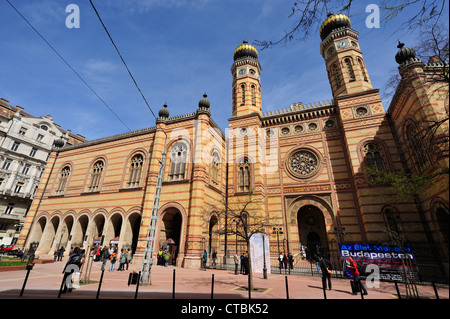 Dohany Straße Synagoge, Budapest, Ungarn Stockfoto