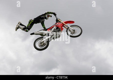 E01175 Freestyle-Moto Cross Stockfoto