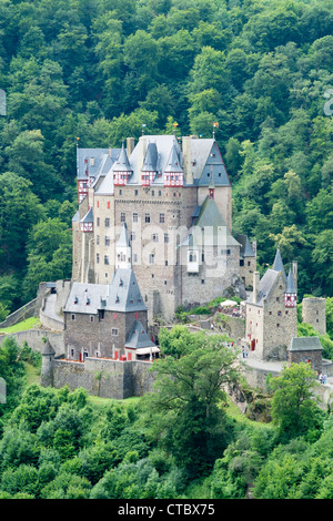 Burg Eltz Burg in der Nähe von Mosel-Tal im in Rheinland-Pfalz Deutschland Stockfoto