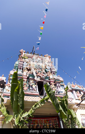 Arulmigu Sri Mahamariamman Tempel ist der älteste Hindutempel in Penang, Malaysia. Stockfoto