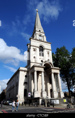 Kirche, Christuskirche, Spitalfields, London, England, UK Stockfoto