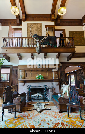 Sonnenberg-Gärten und Mansion, State Historic Park in Canandaigua, New York Stockfoto