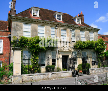 Mompesson House Kathedrale nahe Salisbury Wiltshire England UK Stockfoto