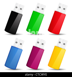 USB-Sticks Stockfoto