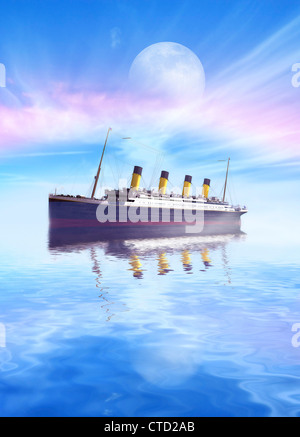 Titanic Kunstwerk Stockfoto