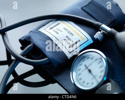 Blut-Manometer Stockfoto