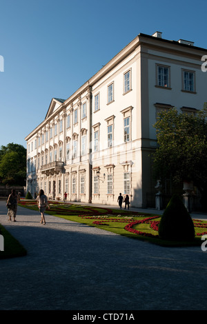 Mirabellgarten und Schloss im Sommer, Salzburg Österreich Stockfoto