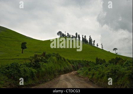 Landschaft der Demokratischen Republik Kongo Stockfoto