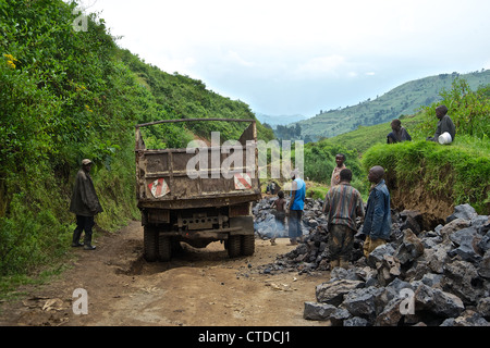 FARDC, Mushake, demokratische Republik Kongo Stockfoto