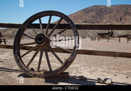 Calico Ghost Town, eine 1880 s Silber Bergbaustadt in der Mojave-Wüste, die als Touristenattraktion restauriert wurde Stockfoto