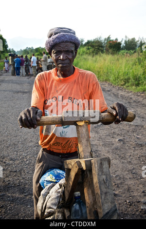 FARDC, Mushake, demokratische Republik Kongo Stockfoto