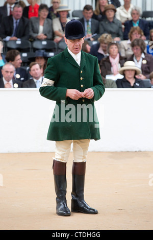 Professionelle Jäger Julian Barnfield von der Heythrop jagen, die Anklagen von der RSPCA gegenübersteht Stockfoto