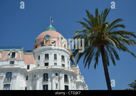 Le Negresco Hotel, Promenade des Anglais, Nizza, Côte d ' Azur, Alpes-Maritimes, Provence-Alpes-Côte d ' Azur, Frankreich Stockfoto