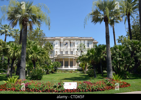 Le Musée Massena (Museum), Rue de France, Nizza, Côte d ' Azur, Alpes-Maritimes, Provence-Alpes-Côte d ' Azur, Frankreich Stockfoto