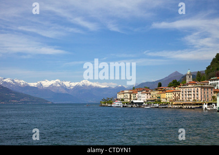 Frühlingssonne in Bellagio, Comer See, Italien, Europa Stockfoto