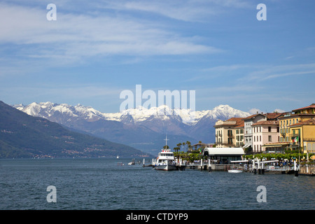 Frühlingssonne in Bellagio, Comer See, Italien, Europa Stockfoto