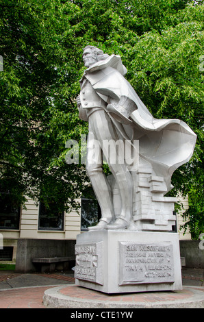 New York, Troy. "Uncle Sam" Statue von Samuel Wilson. Troy ist die offizielle Homepage zu Uncle Sam. Stockfoto