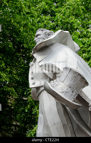 New York, Troy. "Uncle Sam" Statue von Samuel Wilson. Troy ist die offizielle Homepage zu Uncle Sam. Stockfoto