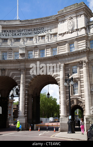 Admiralty Arch auf dem Trafalgar Square in London - UK Stockfoto