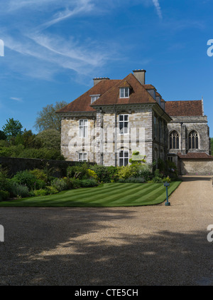 dh Wolvesey House WINCHESTER HAMPSHIRE Bishops Haus Wolvesey Palast Haus der Bischof von Winchester Stockfoto