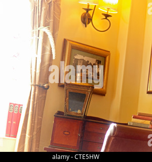 traditionellen Schreibtisch Büroeinrichtung Stockfoto