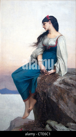 Graziella 1878 von Jules-Joseph Lefebvre Französisch Frankreich 1836 – 1912 Paris Stockfoto