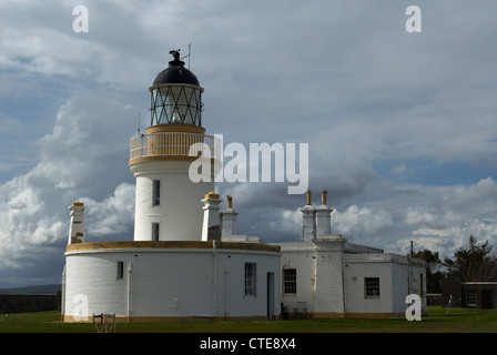 Der Leuchtturm am Chanonry Point Stockfoto