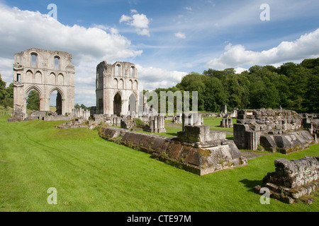 Roche Abbey, Maltby, in der Nähe von Rotherham, South Yorkshire, England, UK Stockfoto