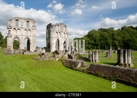 Roche Abbey, Maltby, in der Nähe von Rotherham, South Yorkshire, England, UK Stockfoto