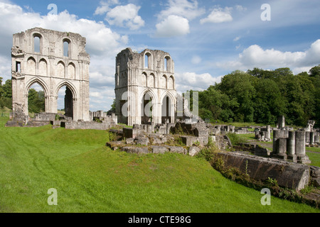 Roche Abbey, Maltby, in der Nähe von Rotherham, South Yorkshire, England, UK Stockfoto