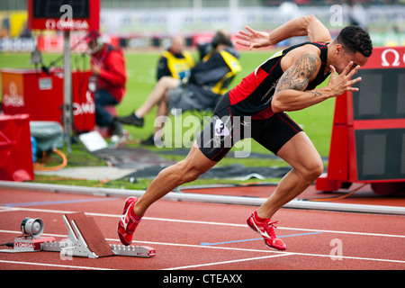 Luke LENNON-FORD, Mens 400m National, Aviva London Grand Prix, Crystal Palace, London 2012 Stockfoto