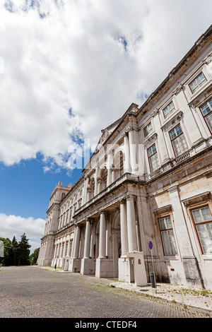 Ajuda National Palace, Lissabon, Portugal. 19. Jahrhundert neoklassischen Palast/Palacio Nacional da Ajuda Palast schloss royal Portugal Lissabon Lisboa Stockfoto