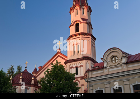 St Nicholas Russian Orthodox Church Vilnius Litauen Stockfoto
