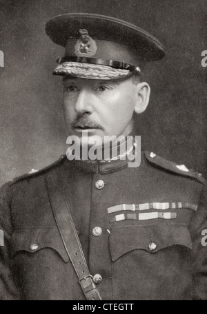 Major General Sir Charles Vere Ferrers Townshend, 1861 –1924. British Indian Army Officer. Aus dem Jahr 1916 dargestellt. Stockfoto