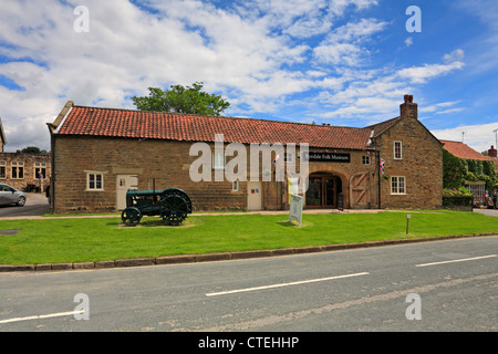 Ryedale Volksmuseum, Hutton-le-Hole, North Yorkshire, North York Moors National Park, England, UK. Stockfoto