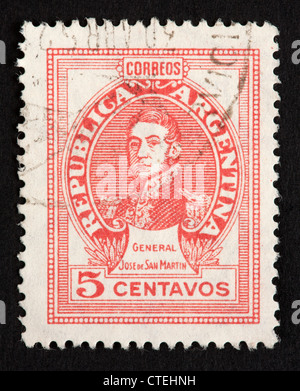 Argentinischen Briefmarke Stockfoto