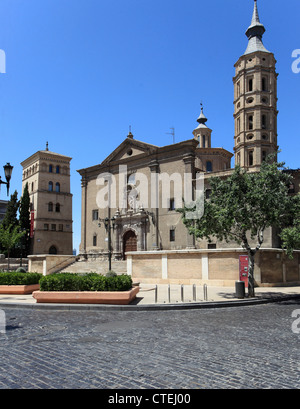 Spanien, Aragon, Zaragoza, Iglesia de San Juan de Los Panetes, Kirche, Stockfoto