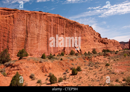 USA-Utah reisen Attraktion, Panoramastraße Reise fahren in der Nähe von Boulder City off Highway 12 Scenic Byway auf dem Burr Trail. Stockfoto