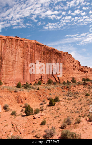 USA-Utah reisen Attraktion, Panoramastraße Reise fahren in der Nähe von Boulder City off Highway 12 Scenic Byway auf dem Burr Trail. Stockfoto