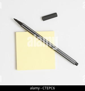 Notizblock Stockfoto