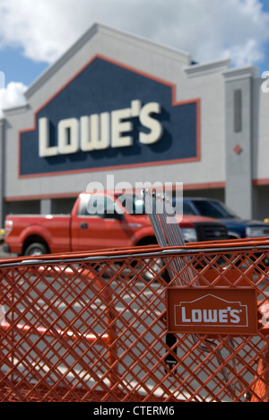 Lowe's Home Improvement speichern USA Stockfoto