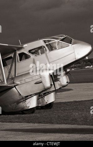 DeHavilland Dragon Rapide, Imperial War Museum Duxford, Cambridgeshire Stockfoto