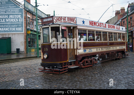 Elektrische Straßenbahn Stockfoto