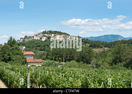 Das Dorf Štanjel Stockfoto