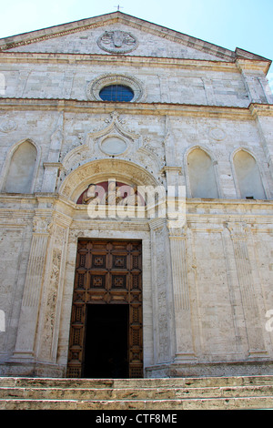 Italien, Montepulciano in der Toskana, Kirche des Heiligen Augustinus Stockfoto