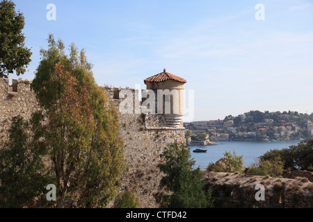 Citadelle St. Elme, St. Elme Zitadelle, Fort, Villefranche Sur Mer, Cote d ' Azur, Côte d ' Azur, Provence, Frankreich, Europa Stockfoto